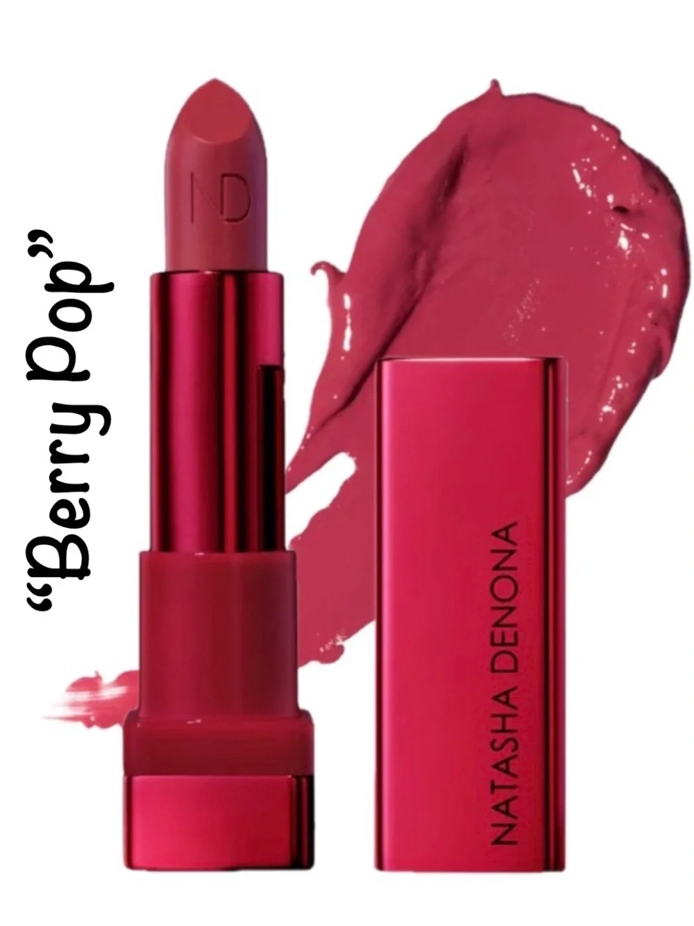 Natasha Denona Berry Pop Lipstick NIB